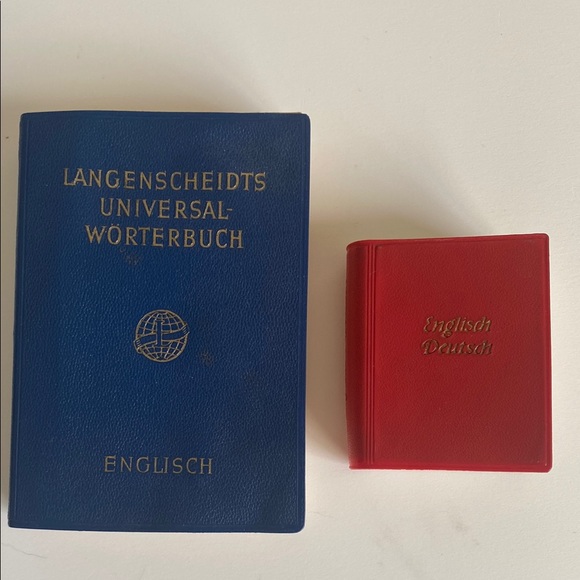 Langenscheidts Universal-Wörterbuch Set English to German pocket dictionary mini - Picture 1 of 6